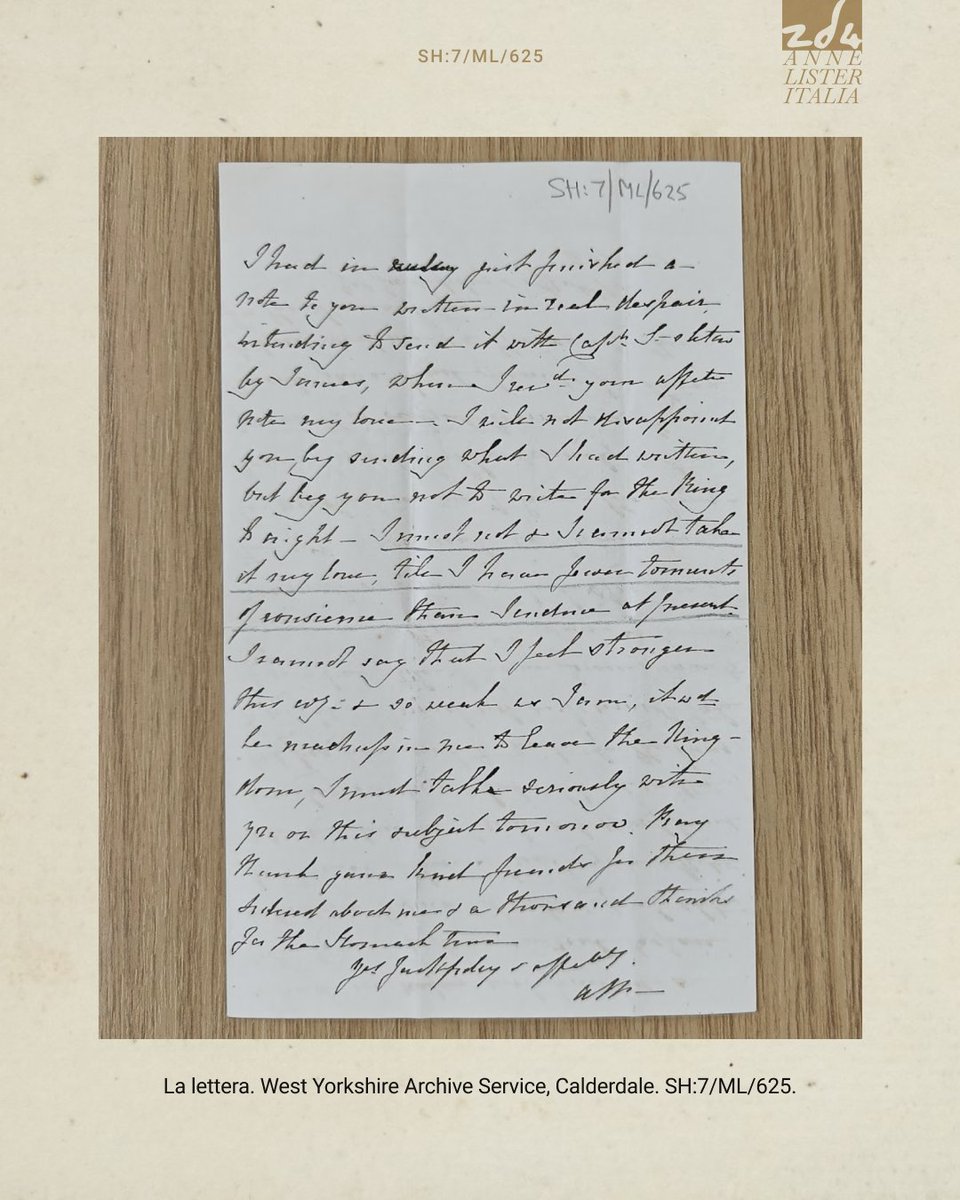 ListerItalia's tweet photo. In questi giorni di novembre del 1832, #AnnWalker stava vivendo momenti molto difficili: la relazione con #AnneLister era appena cominciata, e già sull’orizzonte del loro amore si addensavano nubi pesanti, per varie ragioni.
1- https://t.co/oRKYB0fD8s