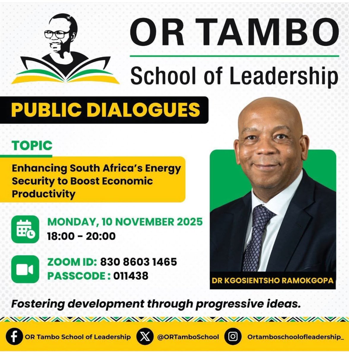 Dr Kgosientsho Ramokgopa tweet media