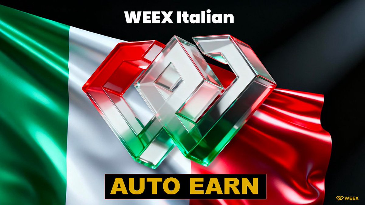 WEEX_Italian's tweet image. 🚀 Attiva Auto-Earn e Vinci 200 $! 💸

Siamo entusiasti di lanciare la nostra campagna Auto-Earn Giveaway, un modo semplice per guadagnare mentre le tue criptovalute lavorano per te!

💰 Montepremi: 200 USDT
🎉 10 fortunati vincitori, 20 USDT ciascuno!
📅 Durata dell&apos;evento: 9…