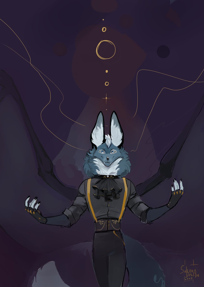 philippsilver's tweet image. Art by @sobakabelaya #furryart