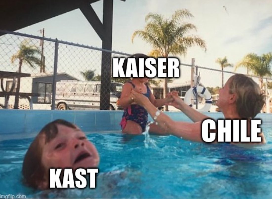 pcastilloc91's tweet photo. @Kasterizador Desesperados 👻👻👻 🤣🤣🤣

Ni los fanaticos de Kast hablan de él, todo el dia nombrando a Kaiser 🤣🤣🤣 https://t.co/BZefWqHUZJ