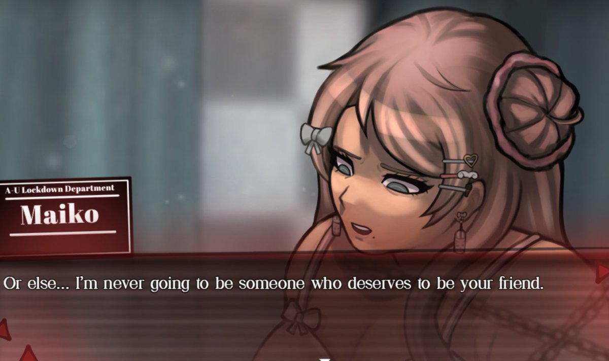 estrochan's tweet image. This whole speech 😭😭😭😭 god maiko they could never make me hate you #drantech2