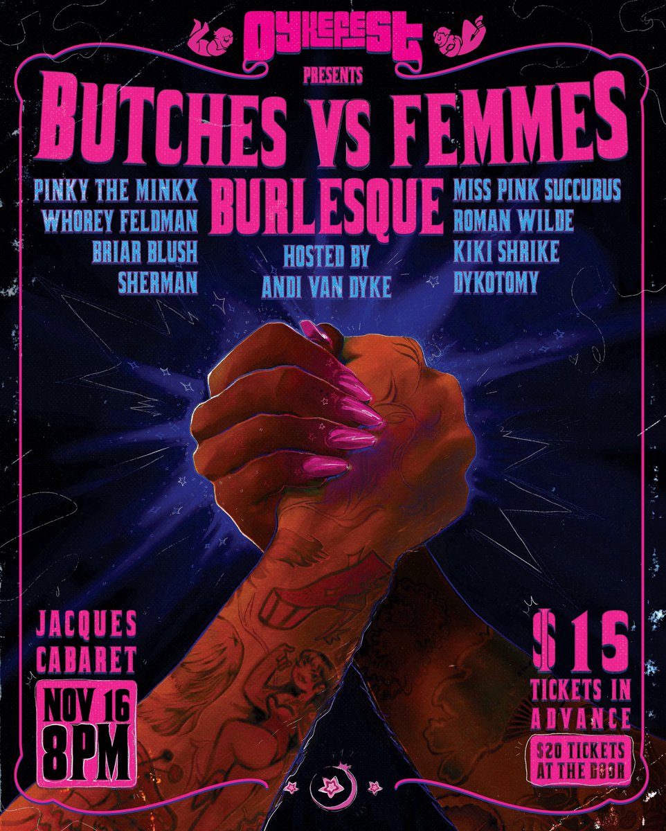One week away lesbians :))))) 

eventbrite.com/e/butches-vs-f…