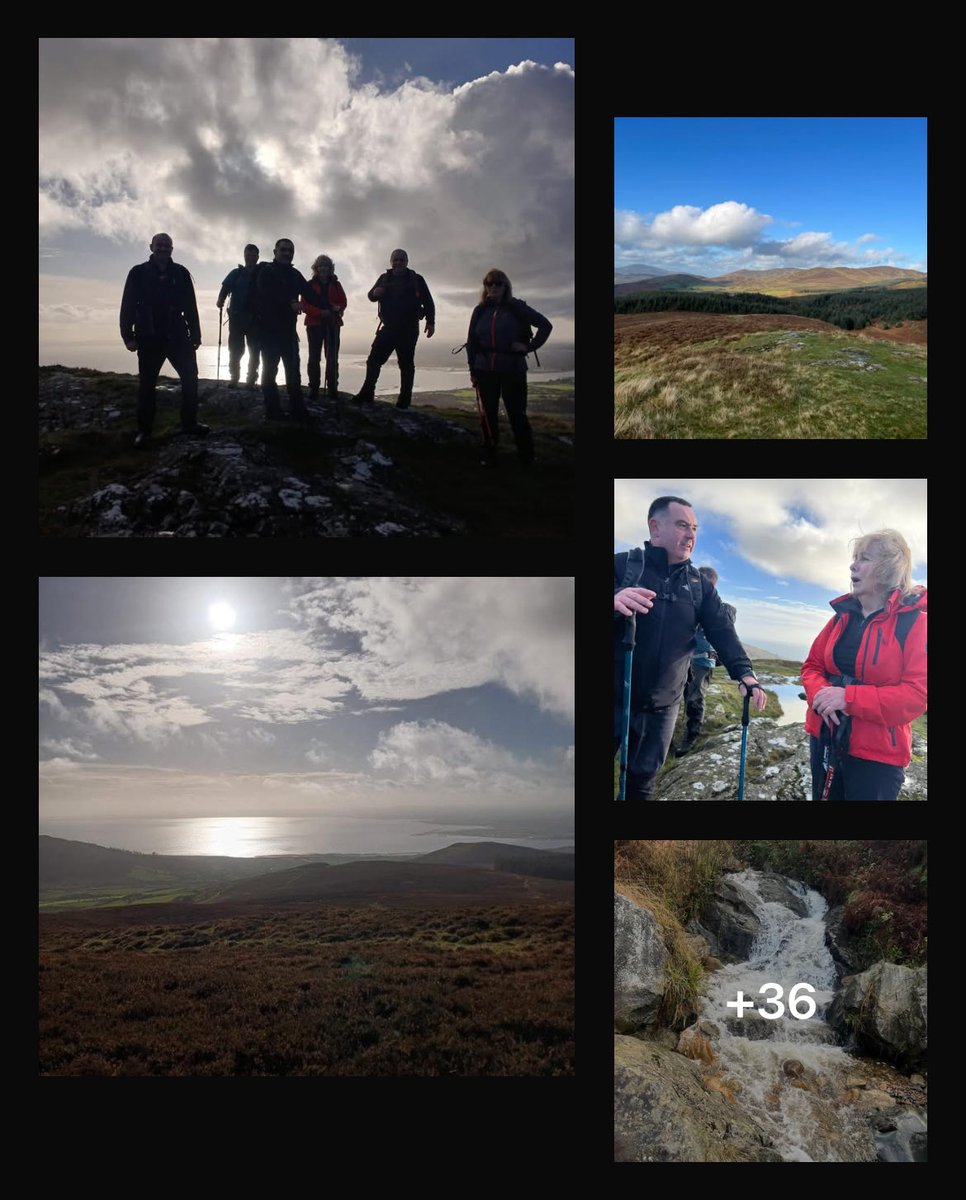 We couldn’t have asked for better weather today! 
☀️Sunshine, fresh air and 360 degree views, on Foyle’s Way to Round Mountain
#HikeMoreWorryLess
#HikingClub
