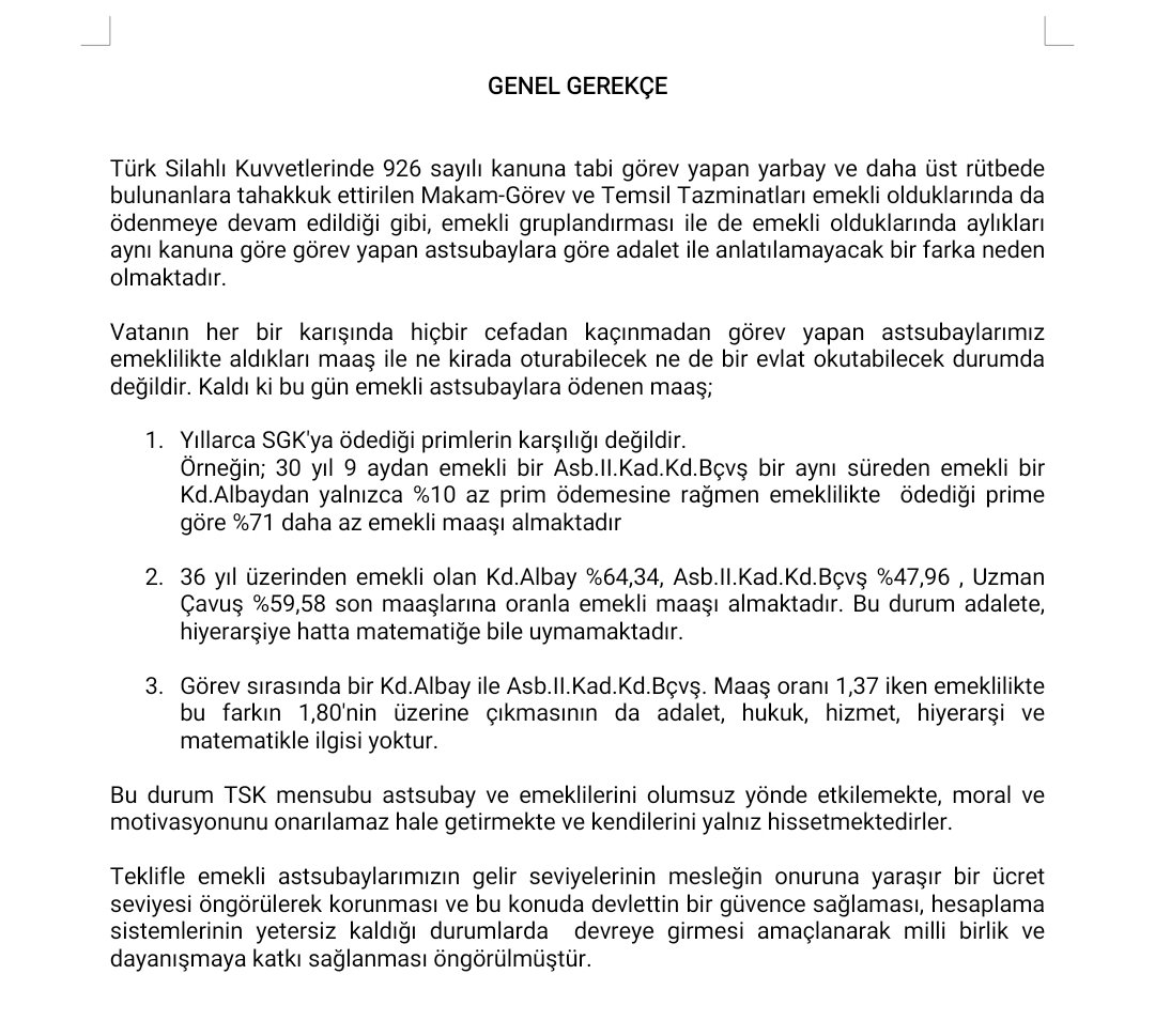 TuncbilekN's tweet image. ASTSUBAY EMEKLİLERİ 
KANUN TEKLİFİ TAMAM

Kamuda çalışan birçok gruba maaş hariç garanti ödemeler yapılmaktadır. Benzer garanti ödeme Bağ-Kur ve SSK emeklisine de var

@Akparti @herkesicinCHP  @RTErdogan @eczozgurozel   @Hurriyet @gazetesozcu @nowhaber @Haberturk @sabah @milliyet