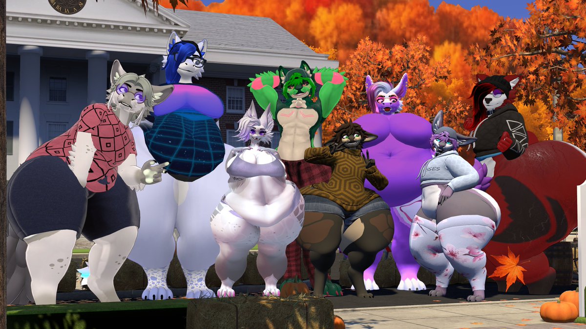 Have a cute picture of some big bodied buddies :D

Finally got a lil hyper waggan meetup thingy to happen with an honorary guest of thickness!

Def doing this again :3

left to right:
<a href="/SaturnMuttAD/">Hornymutt</a> <a href="/FrameDrag_/">👑🌌FrameDrag🍑👑</a> <a href="/schokobeau/">Schoko</a> <a href="/S_h_e_e_b/">🔞Sheeb</a> <a href="/ResidentDegen_/">Zeph</a> <a href="/Bonkadus/">Bon</a> Me <a href="/ThatDudeKono/">Kono</a>