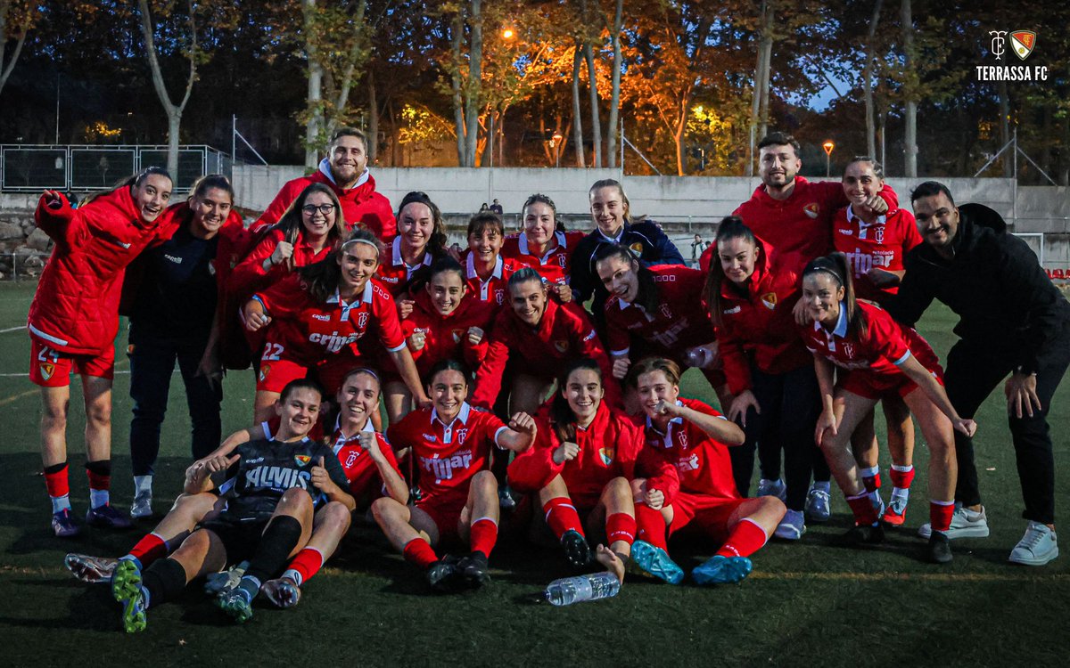 TerrassaFC's tweet photo. 🖐️😎 EL 5️⃣È TRIOMF #TERRASSISTA CONSECUTIU D'AQUEST 𝗘𝗤𝗨𝗜𝗣À𝗦❗

🙌 AMUNT #TERRASSA! 🙌 https://t.co/eWvncyGK1i