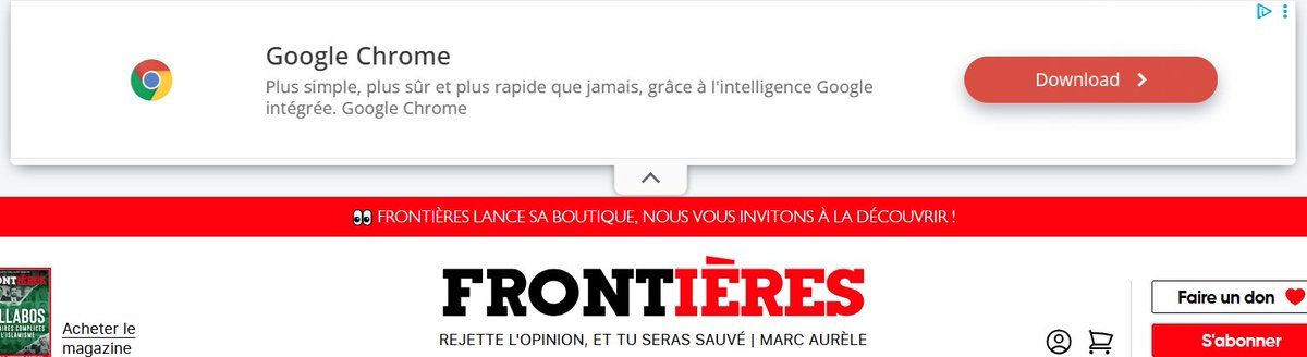 slpng_giants_fr's tweet photo. 😳 Vos propres pubs, @GoogleEnFrance, sont sur #Frontieresmedia.fr, site de l'extrême-droite identitaire qui vend sur sa boutique des t-shirts ornés de slogans nationalistes.

Votre régie pub @GoogleAds ne devrait-elle pas sortir se site abject de son display ?
#opFrontières https://t.co/F1eqVrxUSZ