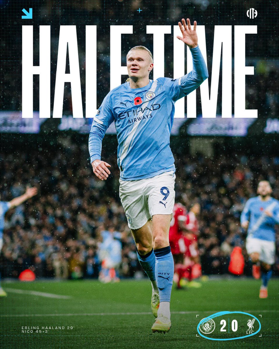 Man city 2️⃣-0️⃣ Liverpool 
#PremierLeague #ManCity #LiverpoolFC #TFHub