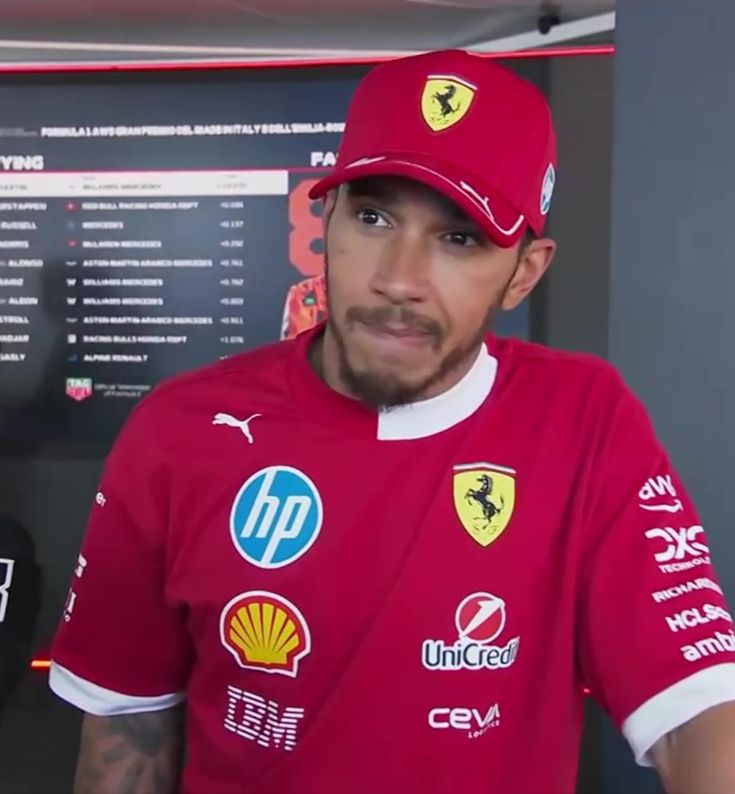 Charles Leclerc. Lewis Hamilton. Ferrari. 
#F1 #BrazilGP