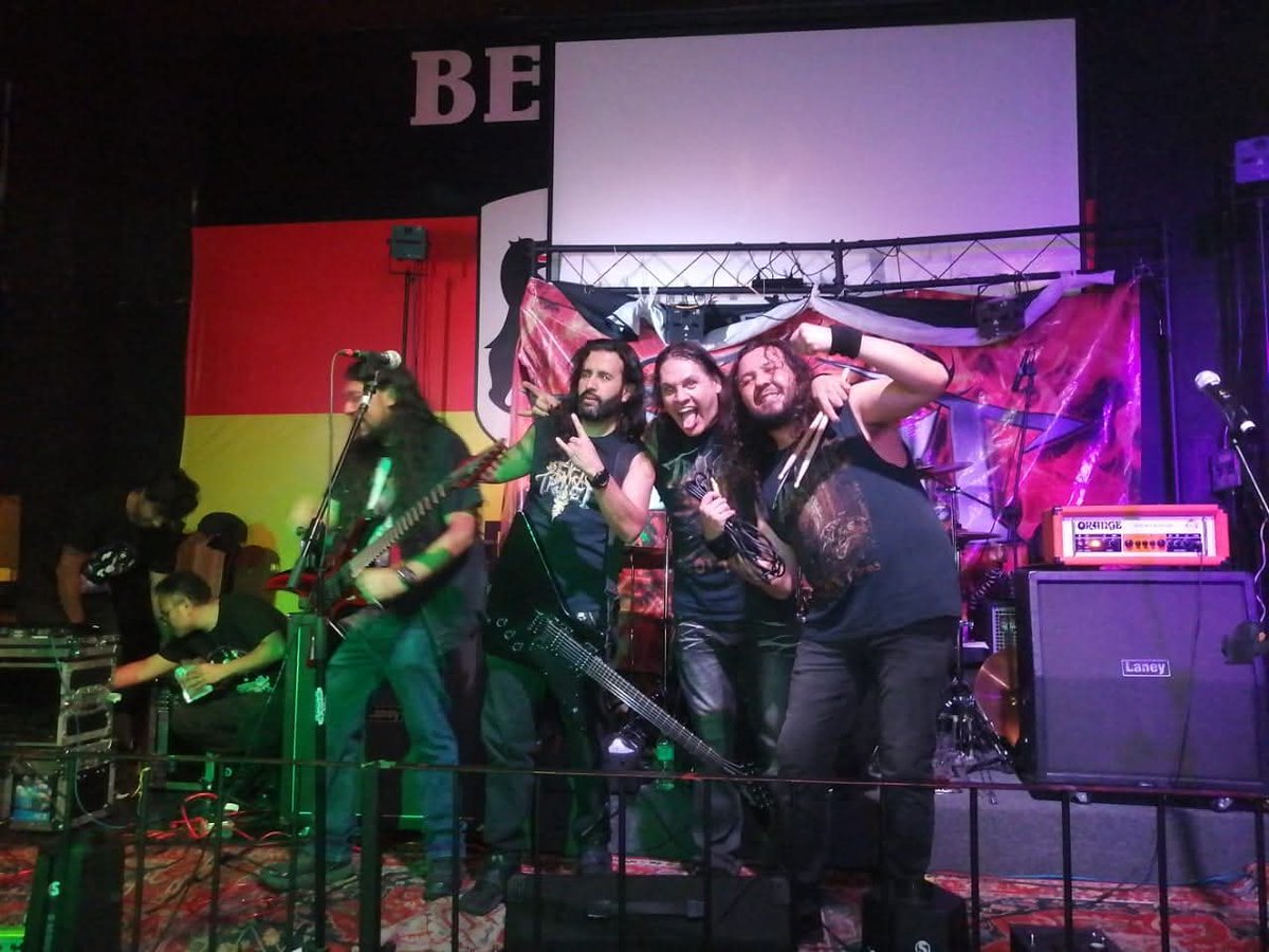 TrustMetalMex's tweet photo. MUCHAS GRACIAS A TODOS LOS QUE FUERON A  APOYARNOS AYER  FUE UNA GRAN NOCHE LLENA DE ROCK Y METAL, Wasteland  e Infernal Project muy rifados y agradecemos el apoyo al evento. https://t.co/JjHjHFffU0