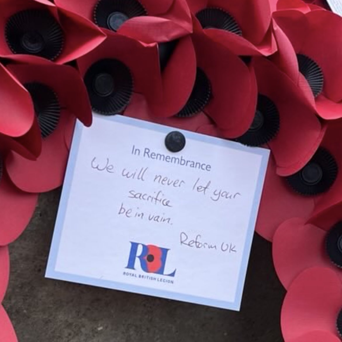 TimReform's tweet image. Today was the Remembrance service at St John&apos;s Church.  It had a tremendous turnout and was brilliantly run.

We will never let your sacrifice be in vain.
