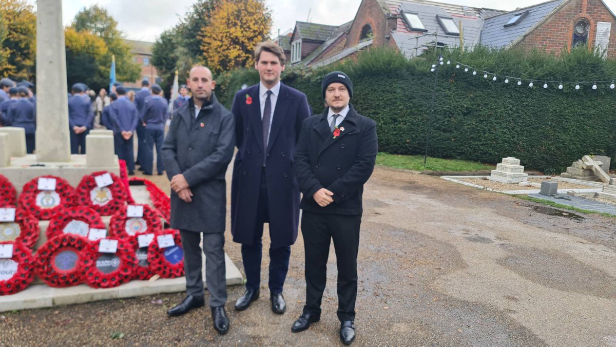 TimReform's tweet image. Today was the Remembrance service at St John&apos;s Church.  It had a tremendous turnout and was brilliantly run.

We will never let your sacrifice be in vain.