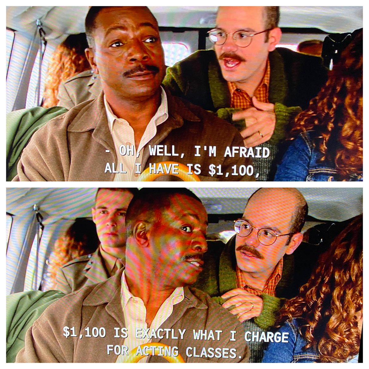 In unrelated news, tuition at the Carl Weathers School of Acting have increased from $1,100 to $2,000.