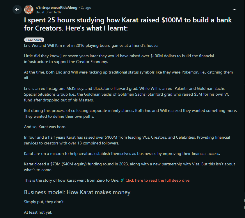 boneGPT's tweet photo. They really threw this guy Harj to the lions with this one, now he's up there glazing this money laundering vehicle whose employees are all coming out admonishing them, saying they cut off goat heads, fire people before vesting, 996, lie about MRR a whole order of magnitude, and more.

It's important to note how they use guys like Harj to polish these companies up so they can rob the next series of investors

YC specializes in this kind of shine job. They are a cabal of grifters, the Altman mafia, and they create shitter companies praying one is a unicorn they can IPO so they can dump on the boomers buying Doordash in some garbage basket of mutual funds.

One of those wins creates enough money to fund a million shitters. 

What is Harj's claim to fame? Triplebyte. How does a quick google of their company turn out? 2nd result: Triplebyte is exactly what's WRONG with the industry.

They got acquired by Karat. Let's look into Karat. 

"I spent 25 hours studying how Karat raised $100m... how do they make money? Simply put they don't."

Another huge exit into another tax loss harvesting vehicle that will eventually go bankrupt while Harj, Sam and the sauna crew all ate like kings. 

Great work Harj! We really ate off that twin!

These are thieves and scoundrels who did so many robberies that they can fund new scams forever. They only need .1% of the scams to IPO to keep winning. It's a numbers game. 

There is no prestige in venture capital. If you raise, you are getting raped. Why do you think they only fund immigrants? Because they need hostages. They need you to work like you're about to get sent back to Mumbai.

Big Tech has flooded America with immigrants and now they are building companies like Giga specifically to extract again. 

The Doordash CEO owns a huge chunk along with Sam Altman, Garry Tan, and Harj. They knew the plan was to give them the huge Doordash customer service contract. They knew that they could hide their capital gains in the company until next year, exit at a huge profit again, and abandon our Indian Ewok friend here.

They know that "voice-to-python" has been around for years already and that you could do this with almost any AI tool. They know you could build it out internally for a fraction of the $61m. 

But why do that when you can rape again?

What they are counting on is that you don't know. That you and your parents and grandparents never catch on that these companies will never turn a profit. That you never take a second to doubt these shinejob 4K interviews in these carefully crafted sets meant to signal elite credibility to the next greater fool. 

They are counting on you never asking why it's never white American boys getting funded. 

They are counting on you believing Indians are smarter than Americans. 

They depend on your ignorance and the ignorance of anybody investing after them as they position to cash out on their incestuous circular cabal contracts.

When the bubble pops. 

Remember these are the people who fucked you.