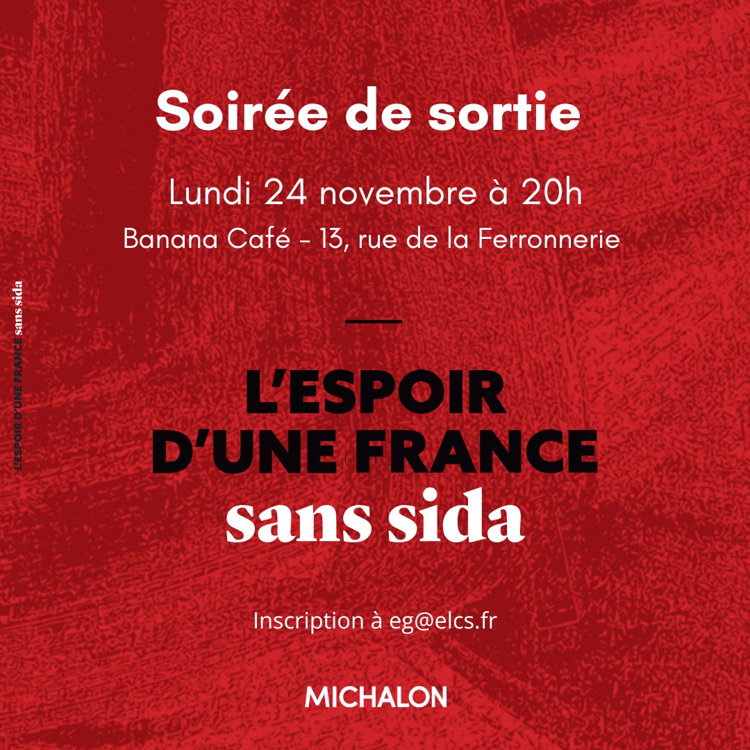 💫Double date ce 24 novembre pour Élus Locaux Contre le Sida !  

Nos 30e états généraux à l'Hôtel de Ville de Paris et la soirée de sortie de notre tout nouveau livre, L'espoir d'une France sans sida !🍾

Inscription à eg@elcs.fr