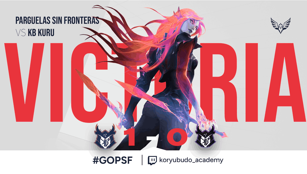 PSF_Team's tweet photo. ¡VICTORIA!  🏆
Destronamos al invicto @budo_koryu KURU.
Ahora solo queda ver la clasificación porque habrá triple empate, os actualizamos con novedades.
La copasons se acaba TIC-TAC
#GOPSF https://t.co/Z1LzDUMUbw