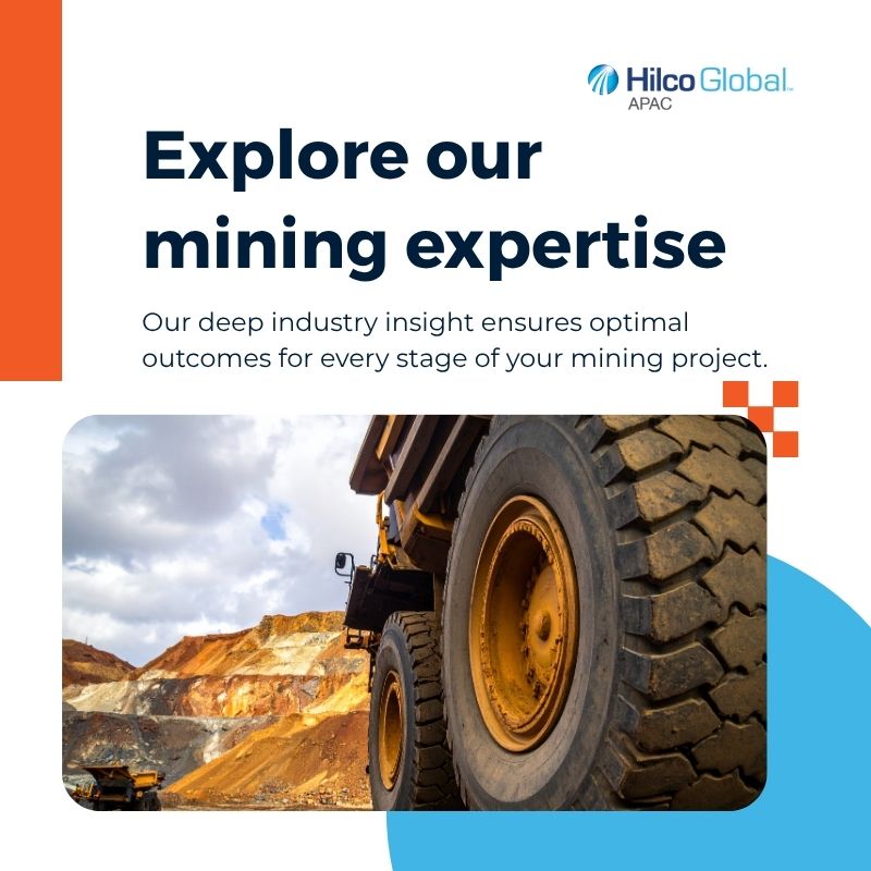 Hilco APAC delivers expert valuation, finance and sales for mining assets, with $1B+ in transactions for optimal outcomes.

🔍 Explore our mining expertise &gt;&gt; hilcoapac.com/asset-expertis…

#hilcoapac #miningassets #assetvaluation #businesssolutions #globalexperts