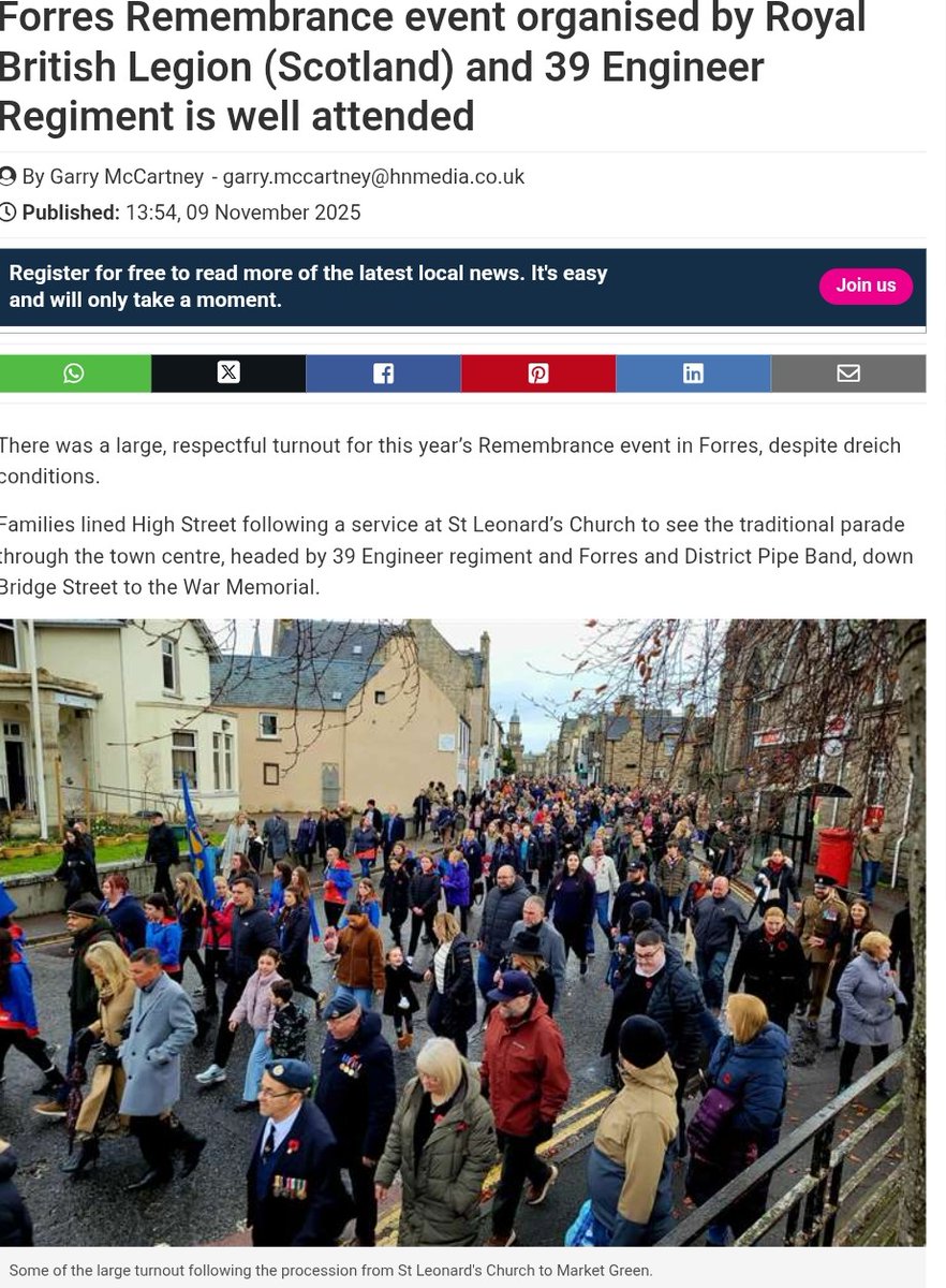 abzpaul's tweet image. We joined in with the #Forres parade today. My sons and I wore our @scouts uniforms and it was nice to be recognised by local groups and asked to join them. Seems I was caught on camera here on the high street .....