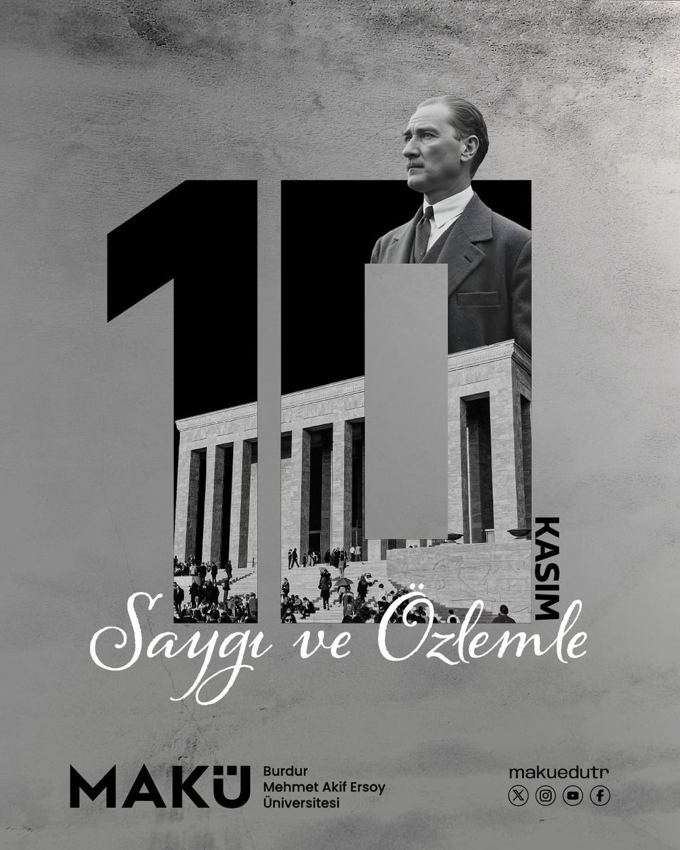 10 Kasım’da, yalnızca bir ayrılışı değil bir ışığın mirasını hatırlıyoruz.
Cumhuriyetimizin kurucusu Mustafa Kemal Atatürk’ü saygı, minnet ve özlemle anıyoruz.