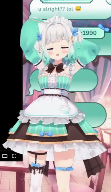 gupple86's tweet photo. Happy #いい腋の日 to everyone but especially my oshi Mint Fantome! I hope you keep having outfits with exposed shoulder forever 😊 https://t.co/CxmttOGvko