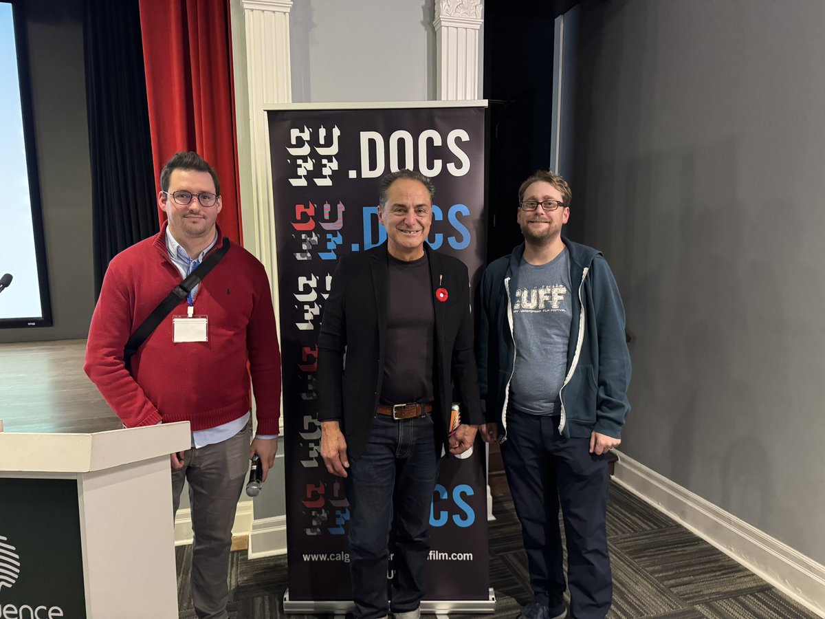 joececiyyc's tweet image. 20th anniversary Calgary Justice Film Festival was a blast. Scott Crawford’s Something Better Change biopic of D.O.A’s Joey “Shithead” Keithley and his journey from punk rocker to Burnaby city councillor was a blast. Thanks for allowing me to say a few words after. #yycarts #cjff