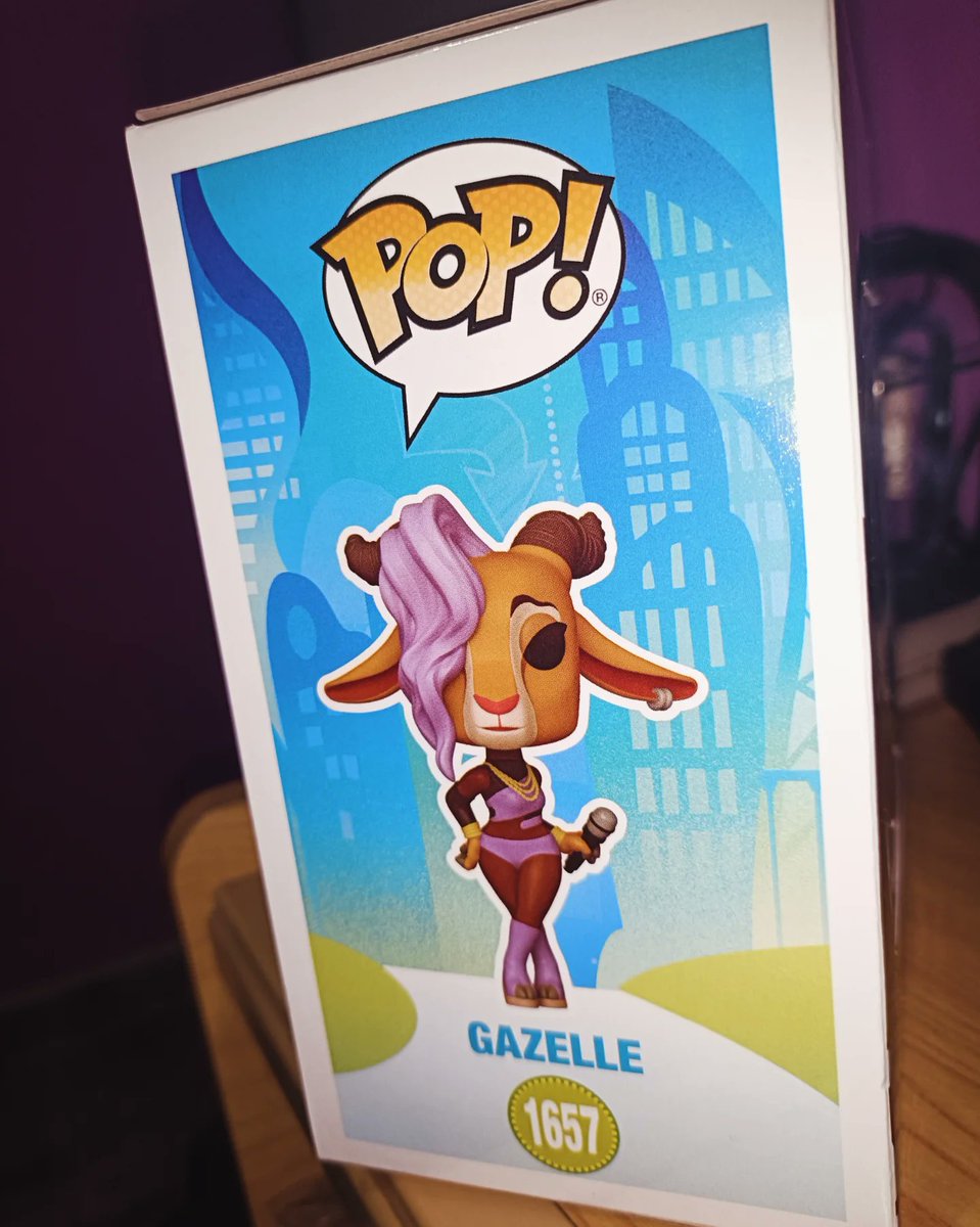 AyAmCesar's tweet photo. Funko POP! #Gazelle 1657 

#Zootopia2
#Zoo
#FunkoPOPNews
#funkopopvinyl
#funkocollector
#funkocollection https://t.co/nNQOu99vNz