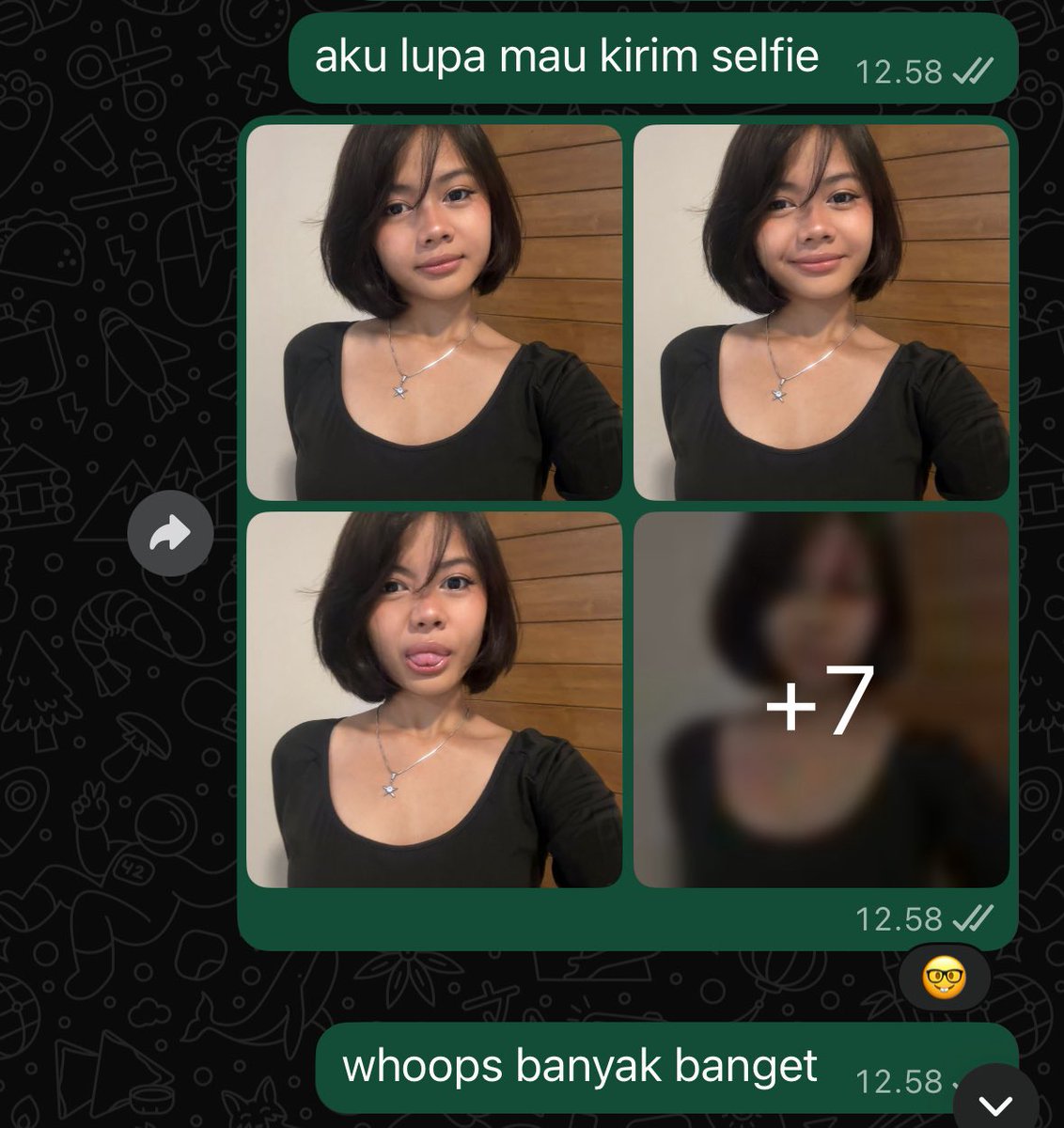 2hot4frank's tweet image. pics i sent                                the response