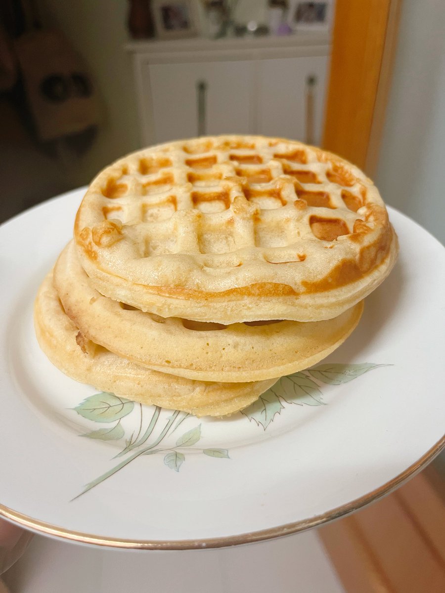 La verdad es que hago unos waffles de rechupete.