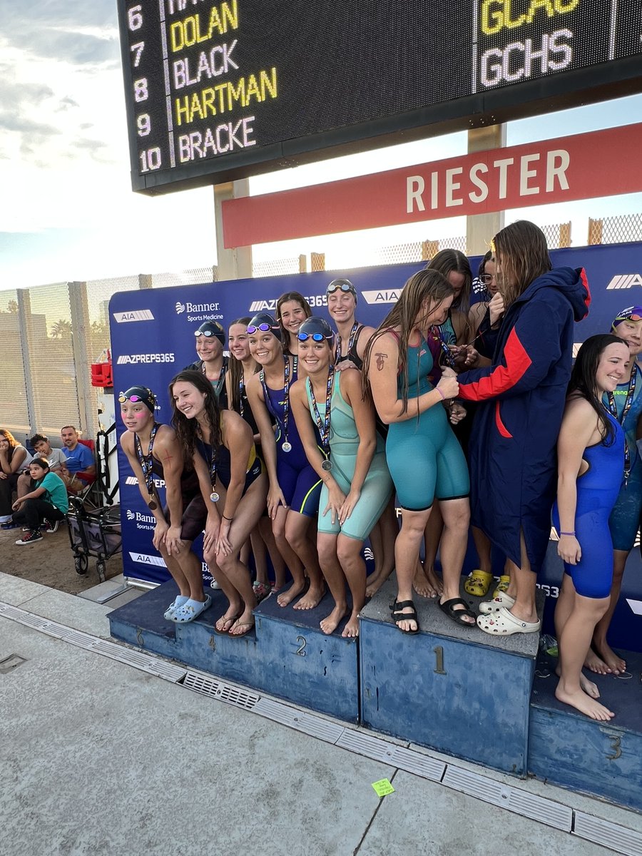 Congratulations to the YC Girls Swim &amp; Dive Team on an outstanding performance at State!
Ryan Webb earned two state titles in the 100 Back and 100 Fly.
The 200 Free Relay placed 2nd, with strong finishes all around.
#YCShamrocks