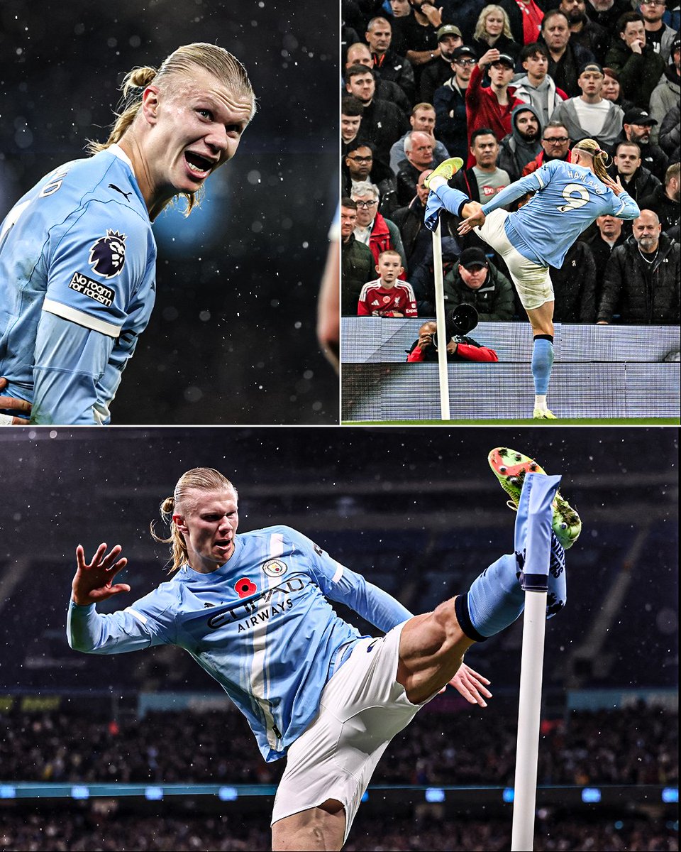 Erling Haaland’s corner flag celebration after his opener came right in front of the Liverpool fans 😬