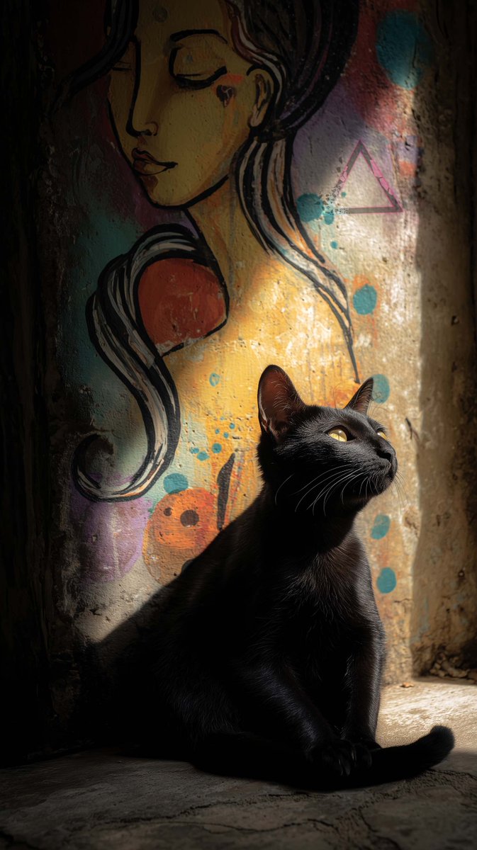 TysTurn's tweet image. “Even the shadow looks for the next sunrise.”
#PortraitsOfThePsyche #Innerbloom #RufusDuSol #ArtOfLight #SubconsciousWhispers 🜂