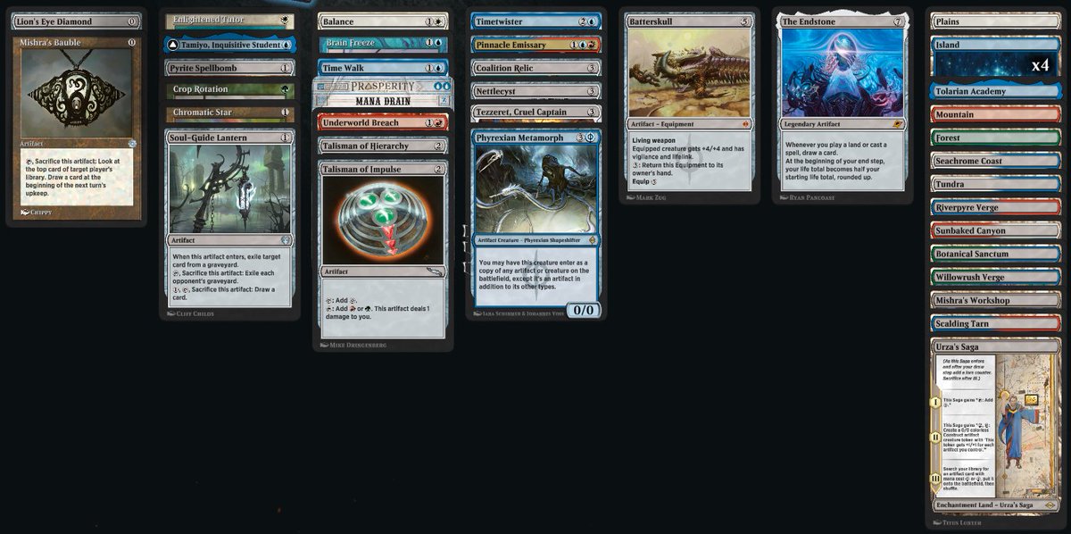 kethuel's tweet photo. First time drafting Academy *and* first time drafting breach! Went 5-3, but very happy with the result for a first time. Took time walk over Tinker pack 2, even with Sundering Titan taken already. Figured Tinker wasn't so good without acceleration. https://t.co/Y41ih3M0Gd