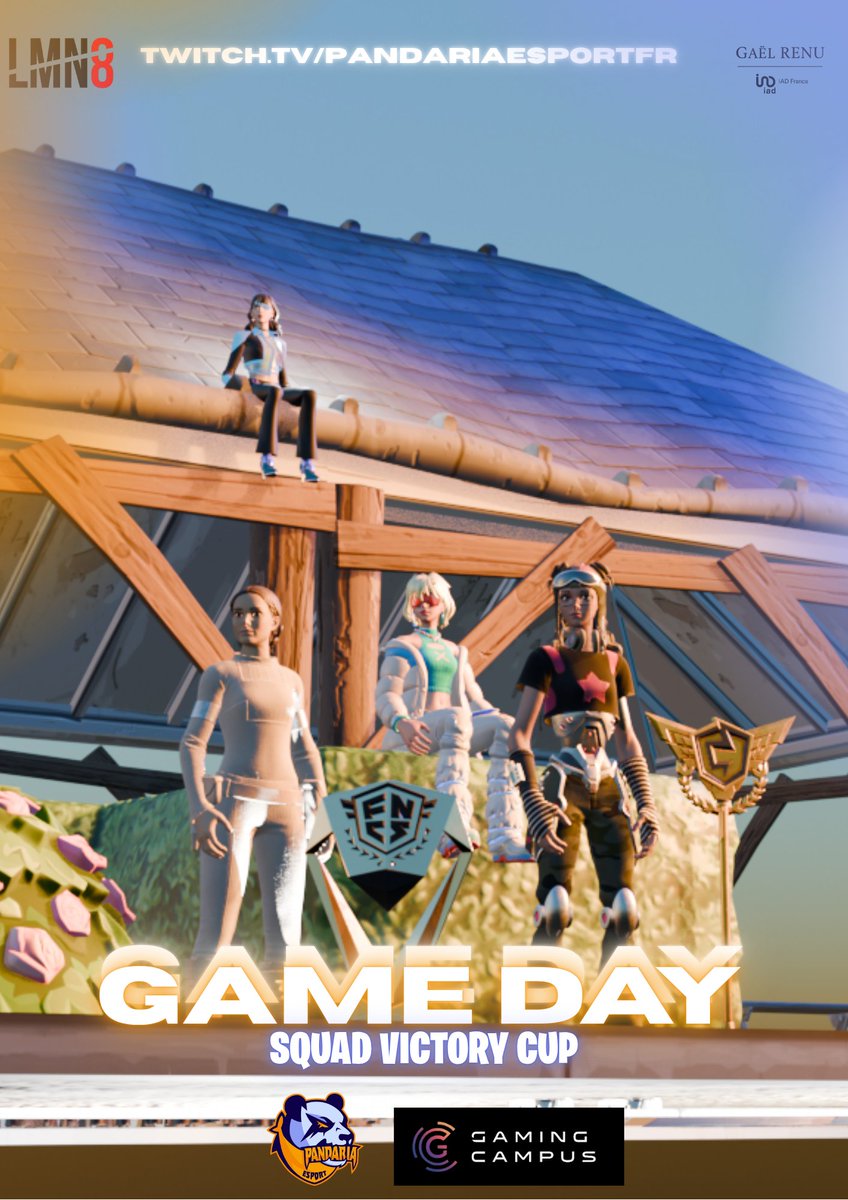 Après la duo, ce soir c'est Squad Victory Cup !!
Retrouvez :
🇨🇭 <a href="/noaggs/">noaggs</a> 
🇸🇪 <a href="/Lynx1zrr/">Lynx1zr (Susd @ 1,3k)</a> 
🇧🇪 <a href="/PokmanFN/">Pandaria Pokman</a> 
🇫🇷 <a href="/XariilFN/">Xariil</a> 
🇫🇷 <a href="/Nilewtw/">PDR | Nile</a> 
🇫🇷 <a href="/tylerrfnbr/">PDR Tylerr</a> 
🇫🇷 <a href="/dricaufn/">Dricau</a> 
🇫🇷 <a href="/pavenops/">PDR Pavenops</a> 
🇫🇷 <a href="/NayroxFNR/">PDR Nayrox</a> 
🇫🇷 <a href="/VelonayFN/">PDR velonay</a> 

Le cast sera comme d'habitude sur : twitch.tv/pandariaesport…

On vous