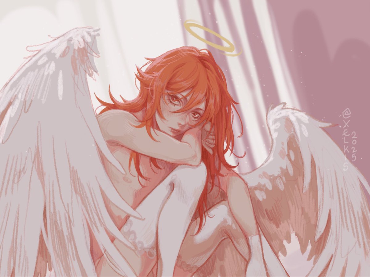xelkis's tweet photo. My Angel ❤️
Fanart de esa escena en particular 😏
#chainsawman https://t.co/jLr0qiVjhf