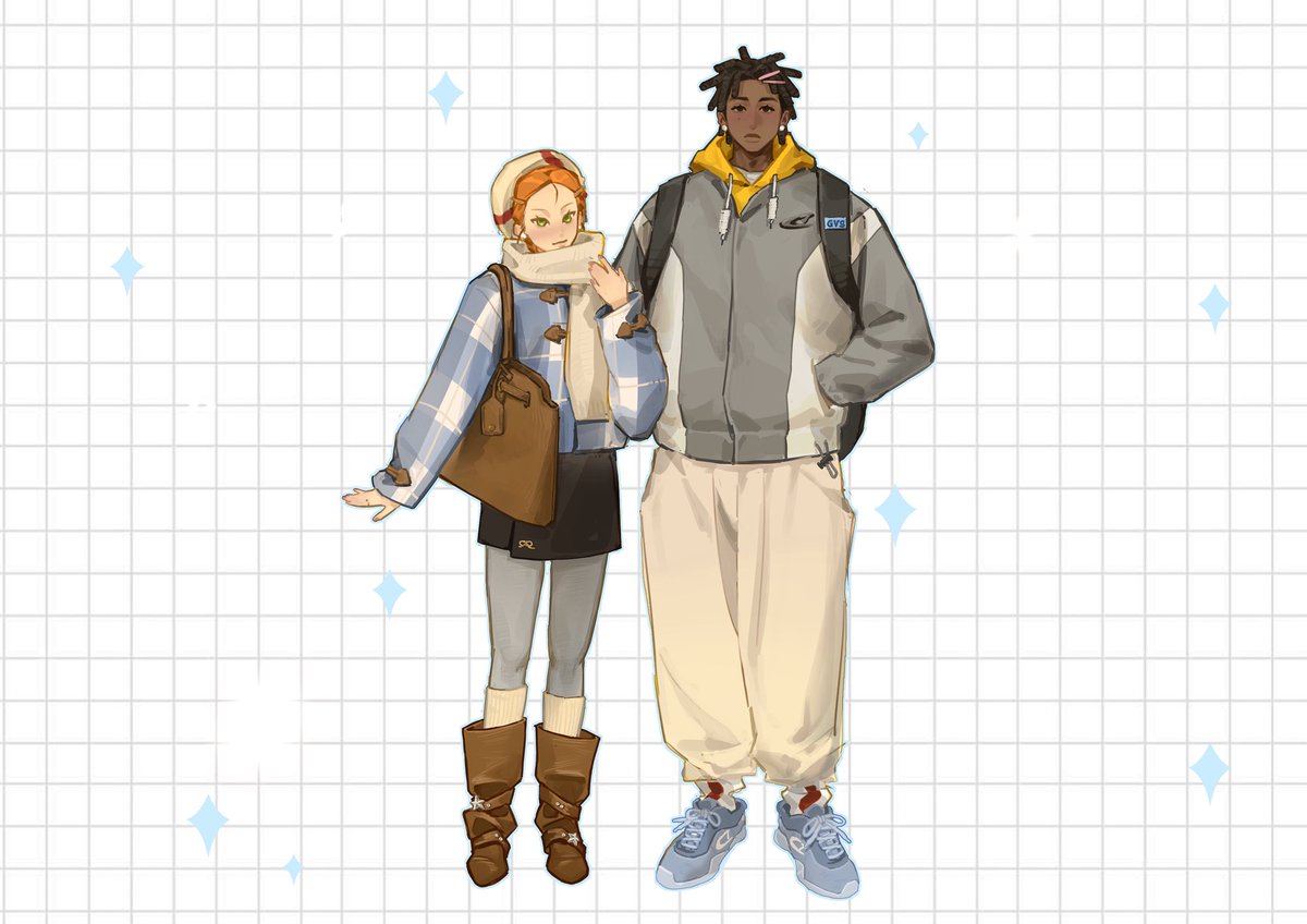 #OC #originalcharacter #art 

Winter outfits