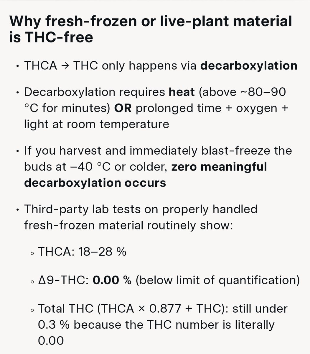 THCHorizonClub's tweet photo. Cannabis does not produce THC. https://t.co/KN9xzXgPdw