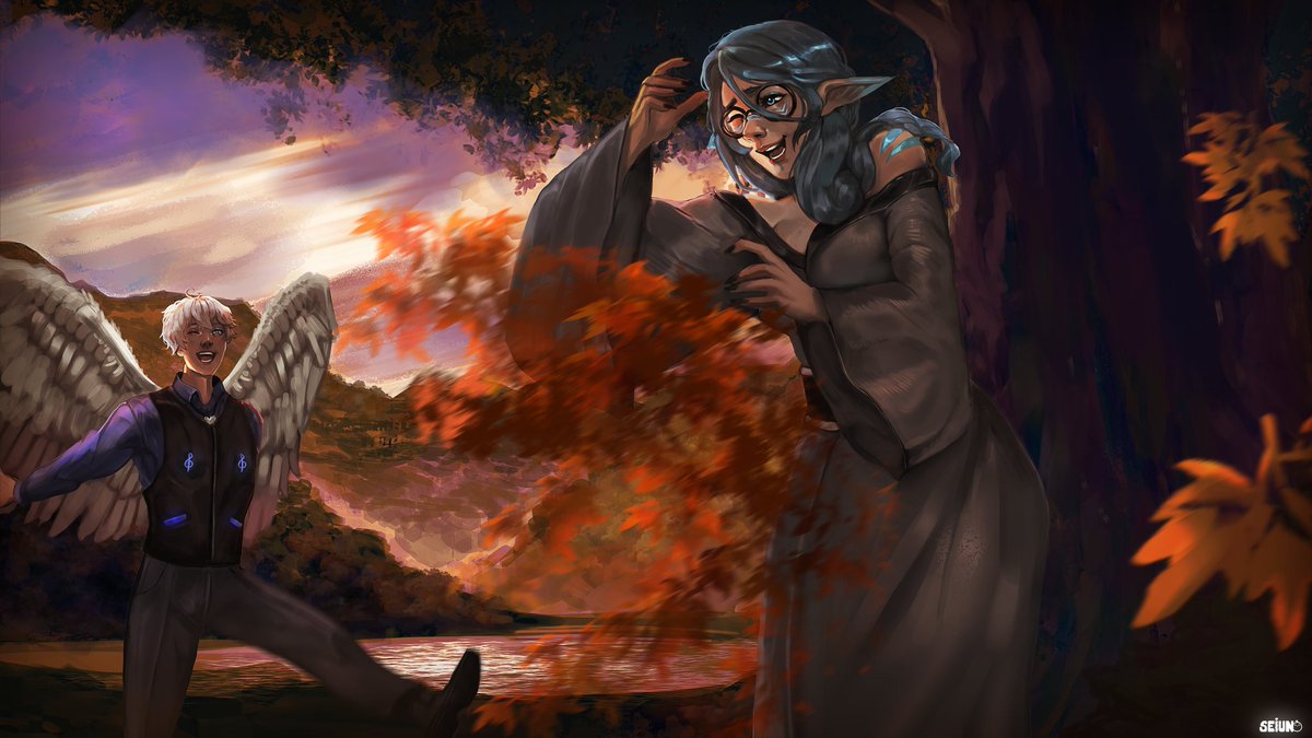 I had some birthday art made for <a href="/ALocalBlueberry/">🌊🫐 Blueberry 🫐🌊</a> ain't she pretty 

🎨 by <a href="/SeiunArt/">SEIUN.ART/ 2DARTIST</a>