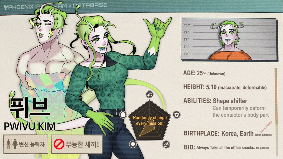 doggienemyboom's tweet image. I had so much fun making this oc!😆💚
(Template by @kutsante ! THANK YOU!!)

#Dispatch #Dispatchoc #yume #oc