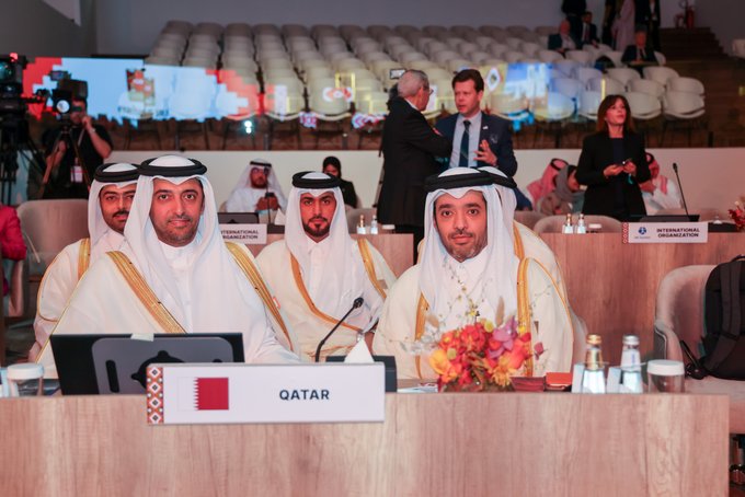 qatar_moment's tweet image. تشارك دولة #قطر في أعمال الدورة السادسة والعشرين للجمعية العامة لمنظمة السياحة العالمية، المُقامة في العاصمة السعودية #الرياض خلال الفترة من 7 إلى 11 نوفمبر الجاري، بمشاركة وفود من أكثر من 160 دولة ومنظمات دولية معنية بقطاع السياحة.
#UNWTO #السياحة #قطر