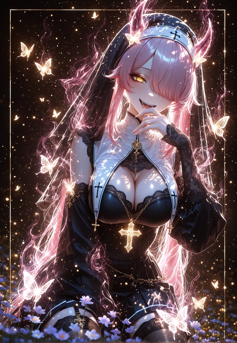 Fufufu... still praying? 
You fool! 💕