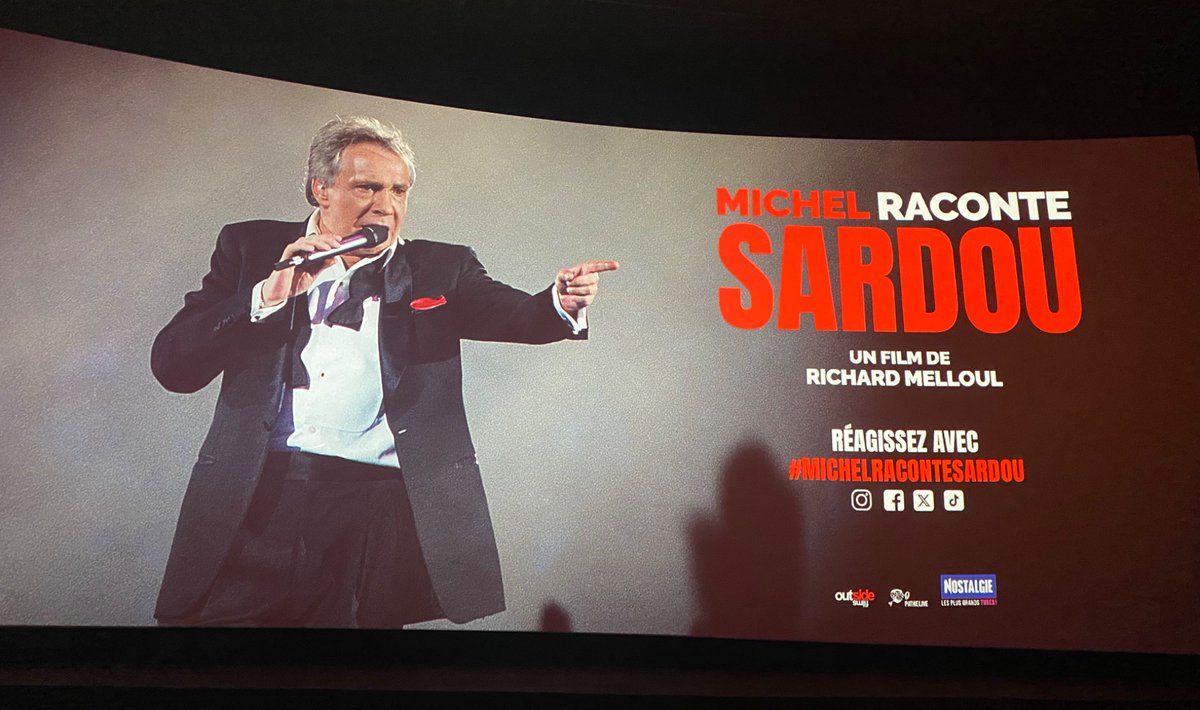 Je sors de #MichelRaconteSardou comme d’une bonne conversation avec un vieil oncle au chevet de la France, la relecture humble d’une vie et l’Adieu qu’il n’avait pas su prononcer lors de sa dernière tournée #Merci