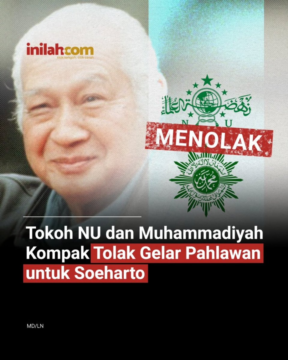 Saya dan keluarga besar saya dari NU saya sangat setuju soeharto mendapatkan gelar Pahlawan. 
Beliau mengabdi untuk bangsa Indonesia selama 32 tahun, menjaga Indonesia dengan makmur.