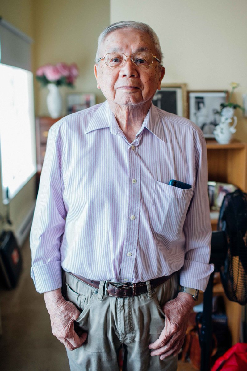 ericbruntmedia's tweet photo. The last Chinese Canadian veteran of the Second World War has died. 

Gordon Quan was ready to risk his life as a saboteur, but he could not vote, attend some schools, work in certain professions, or live anywhere he wanted in Canada. 

His voice is now gone but we will remember. https://t.co/9Nu4wq3Pqs
