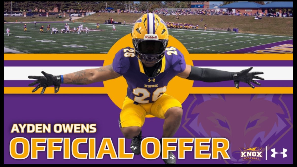 Blessed to receive my very first College Football Offer from <a href="/FB_KnoxCollege/">Knox College Football</a>. I am very grateful and ready for what’s to come in the future!!! 🙏🏾🙏🏾

<a href="/CoachWillits/">Aaron Willits '08</a>
<a href="/CoachDomParello/">Dom Parello ‘19</a> 
<a href="/CoachDoughtyp/">Peyton Doughty</a> 
<a href="/BullockToby1/">Coach Bullock</a> 
<a href="/biggameJames_36/">Sosua Stoute</a> 
<a href="/Mandarin_HS_FB/">Mandarin HS Football</a>