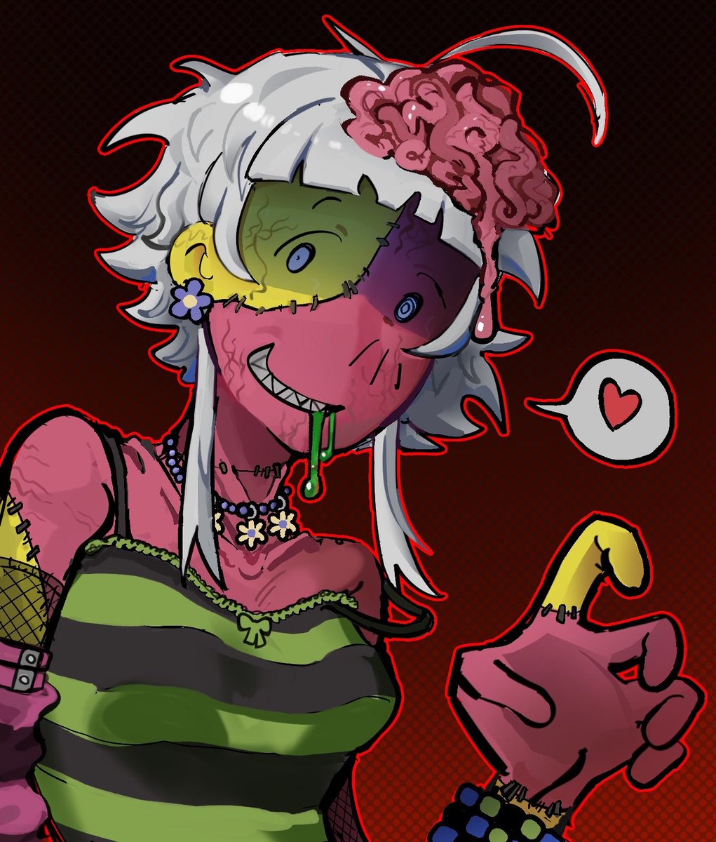 orangehez's tweet photo. bllleehhh zombie oc blehhhh https://t.co/LGDgkC72fi