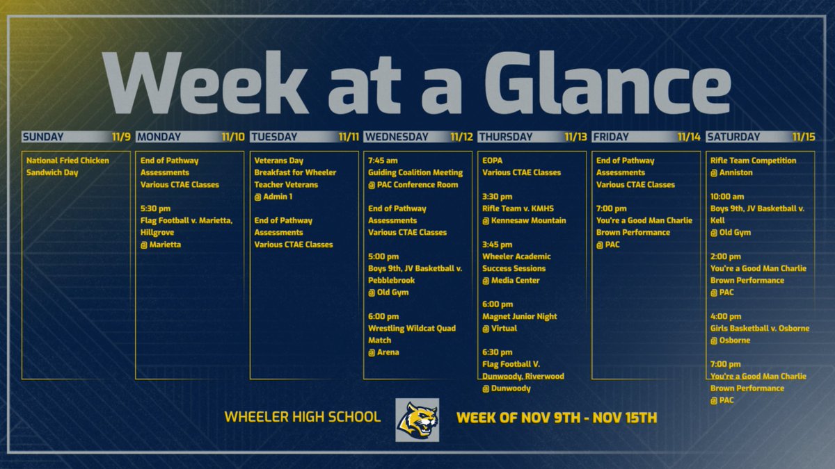 Wheeler High School tweet media