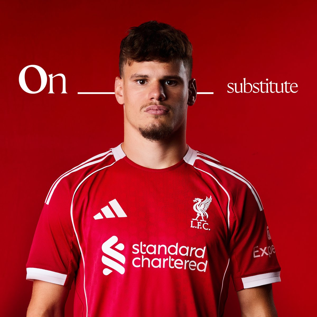 LFC's tweet photo. 56' - Double change 🔄

[2-0] #MCILIV