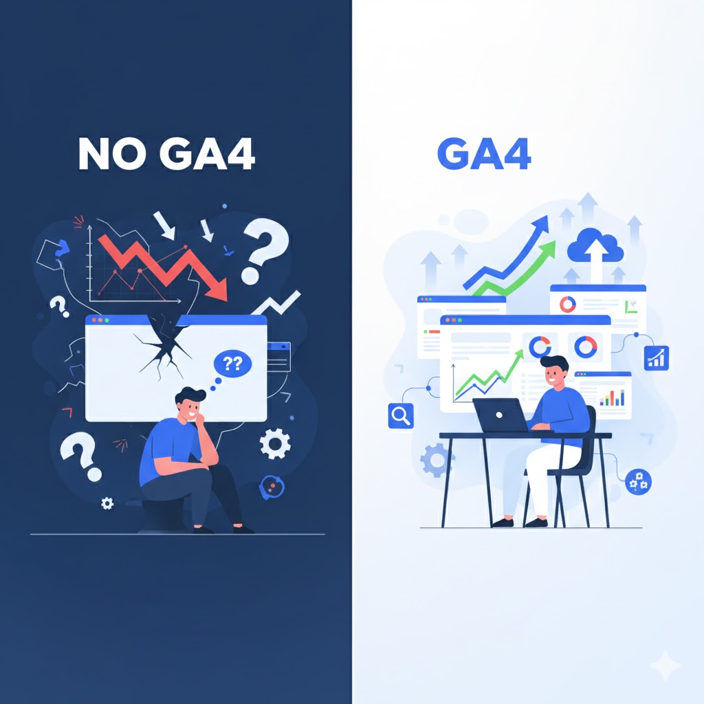touhid_shakil's tweet image. Still running your website without Google Analytics 4 (GA4)? 👀
Here’s the truth: you’re losing valuable insights every day.
📊 No data = no direction
💡 Set up GA4 today and make smarter business decisions!

👉 fiverr.com/s/rE8kaxr

#GoogleAnalytics4 #GA4 #ConversionTracking