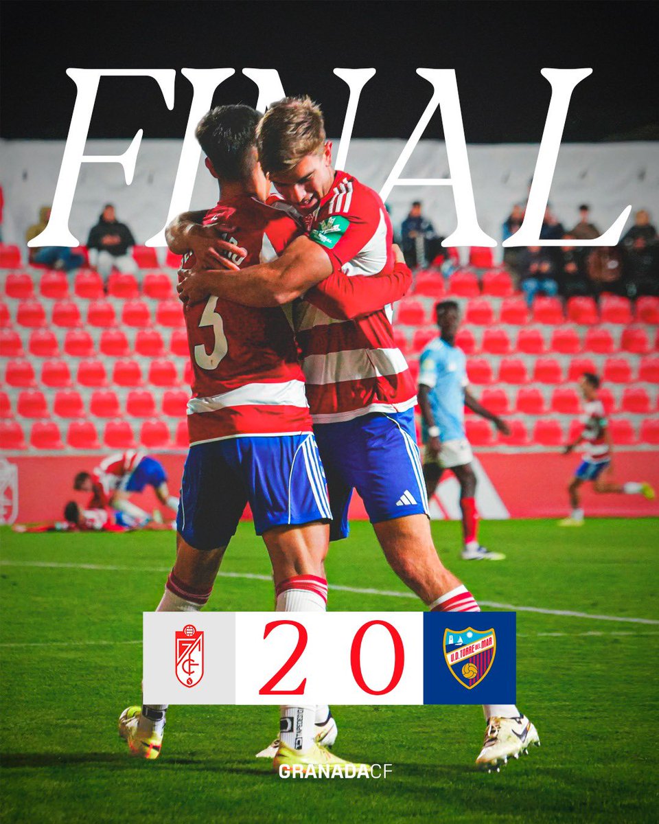 ⌚️ 90+’ || ¡𝑭𝑰𝑵𝑨𝑨𝑨𝑨𝑨𝑨𝑳 𝑫𝑬𝑳 𝑷𝑨𝑹𝑻𝑰𝑫𝑶!

¡𝑳𝑳𝑬𝑮𝑶́ 𝑳𝑨 𝑺𝑬𝑮𝑼𝑵𝑫𝑨 𝑪𝑶𝑵𝑺𝑬𝑪𝑼𝑻𝑰𝑽𝑨!

𝐑𝐄𝐂 2️⃣ - 0️⃣ TOR

#RecreGranadaTorreDelMar
